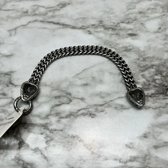 STAINLESS STEEL LION HEAD BRACELET SOLD BY CELTIC WOLF COMPANY NWT - Picture 5 of 10